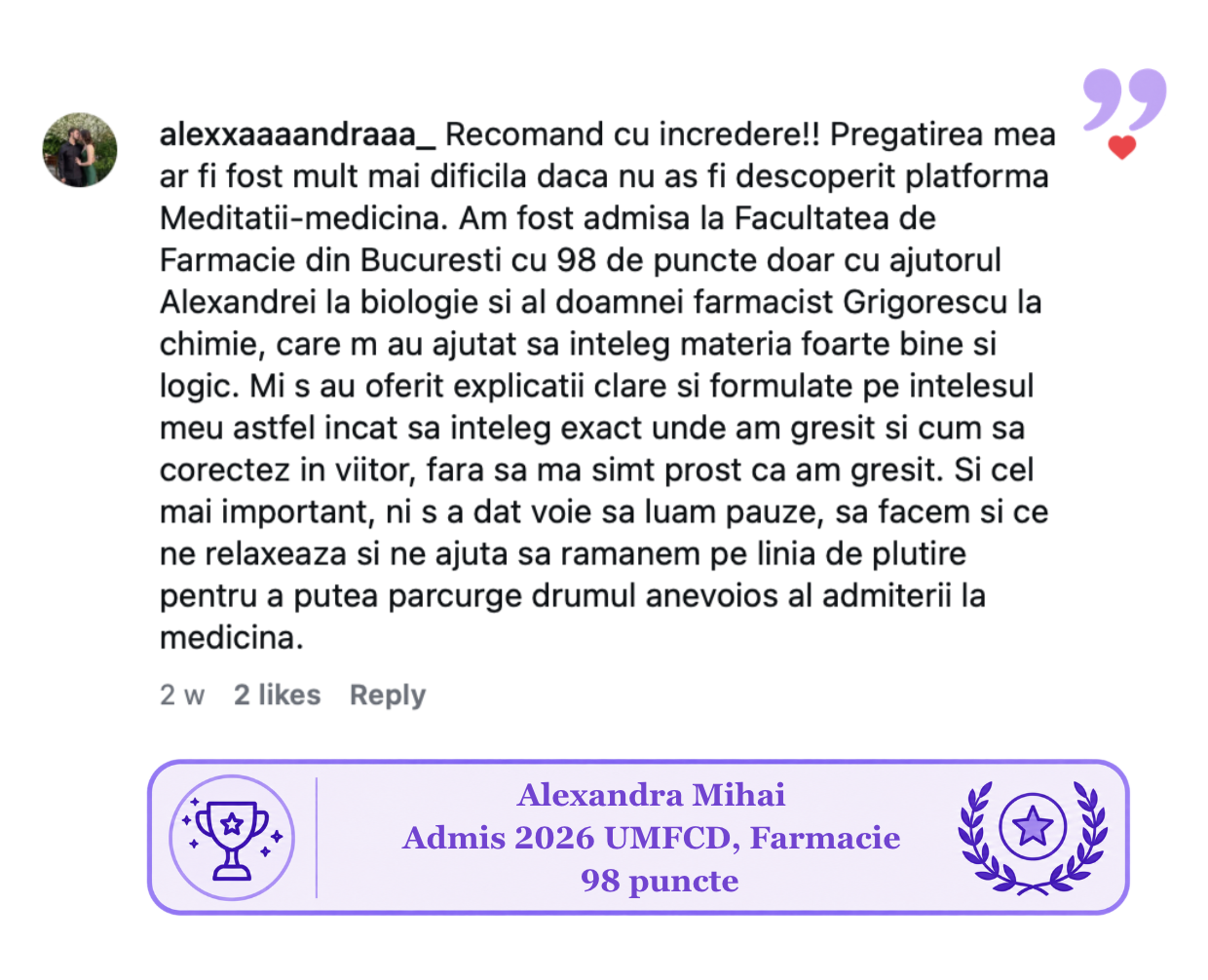 Recenzie Alexandra Stancu